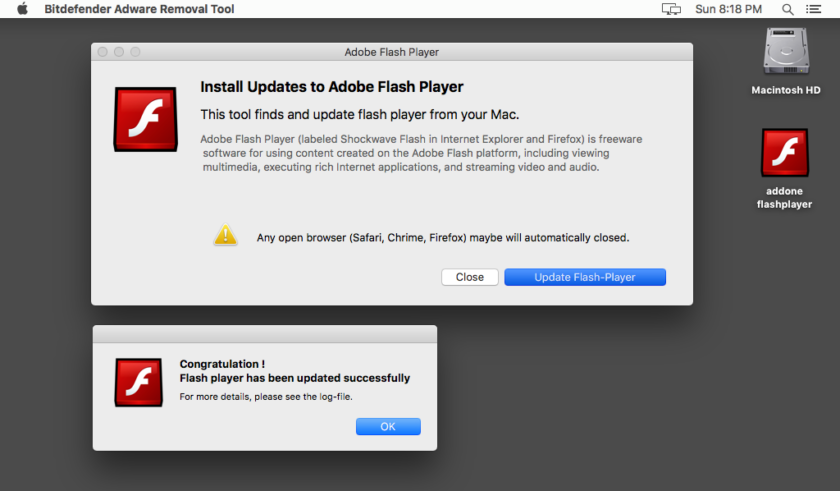 is adobe safe for mac