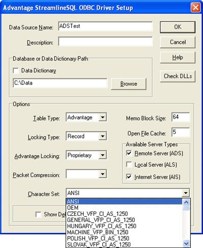 foxpro odbc driver download